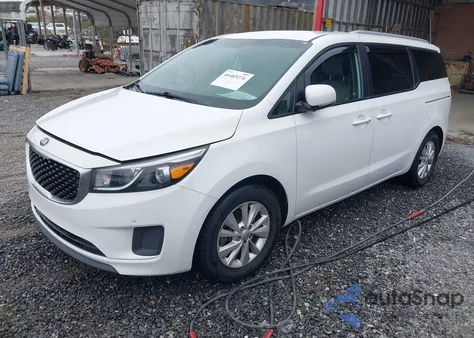 2017 Kia Sedona Lx z USA, uszkodzony, nr VIN KNDMB5C1XH6329357